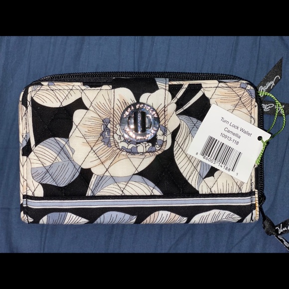 Vera Bradley Handbags - Vera Bradley Turn Lock Wallet